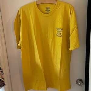 Vans Men's Bright Yellow Short Sleeve Tee